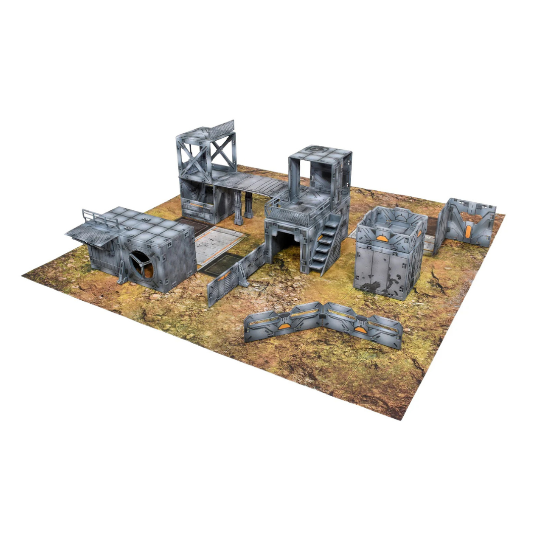 Halo: Flashpoint - Deluxe Buildable 3D Terrain Set