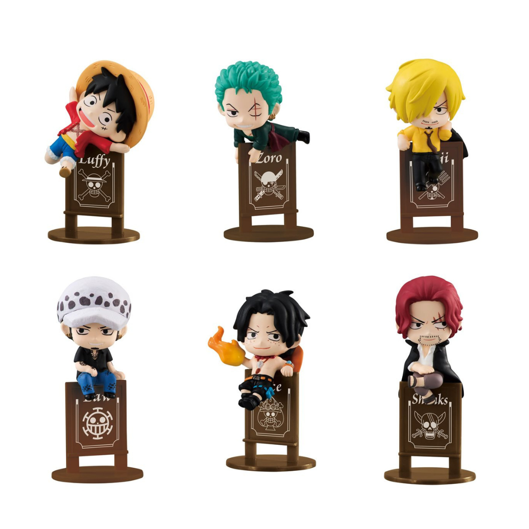 One Piece Pirates Party Ochatomo Mini-Figure Case of 8