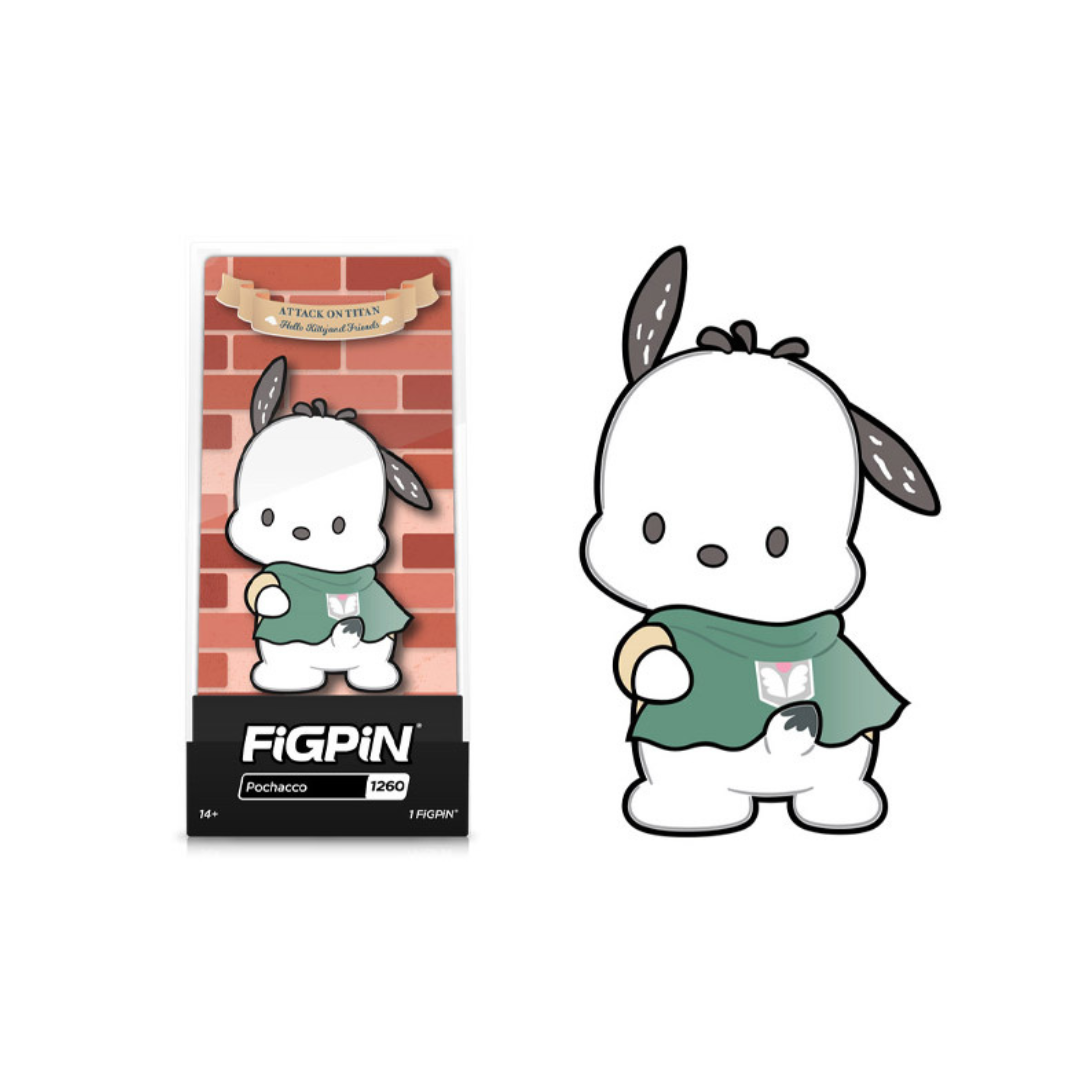 Attack on Titan x Hello Kitty and Friends FiGPiN #1260 Pochacco