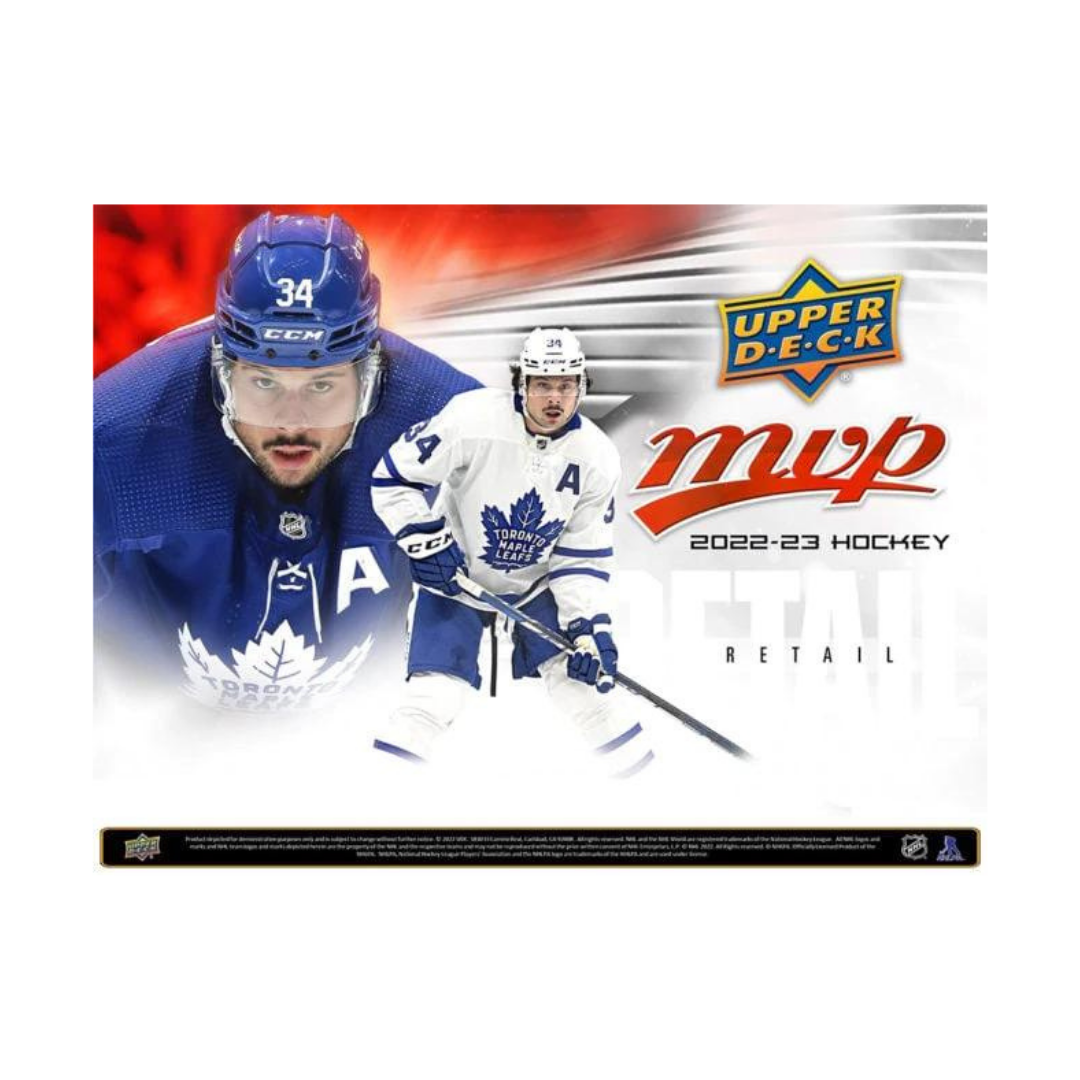 2022-23 Upper Deck MVP Hockey Retail Fat Pack Box (18 Pack)