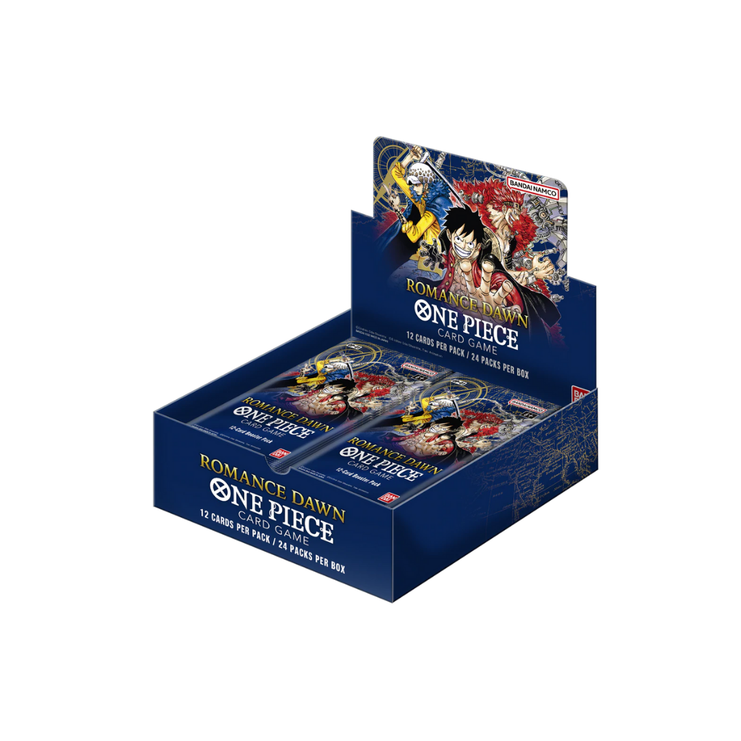 One Piece Card Game Romance Dawn English Booster Box (Blue bottom)