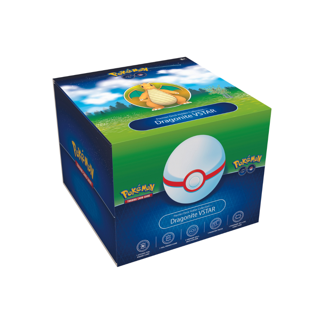 Pokemon GO Premiere Deck Holder Collection - Dragonite VStar