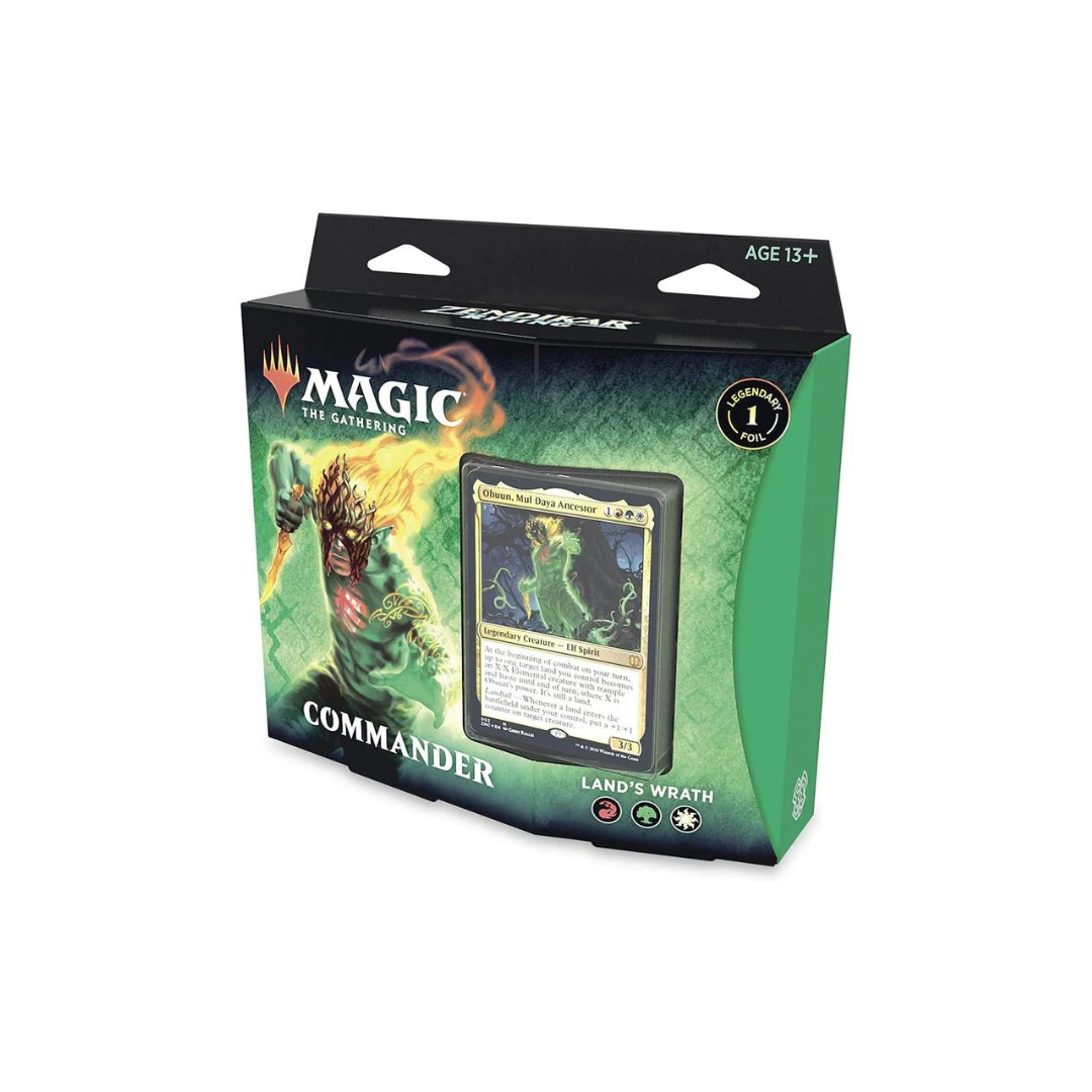 MTG - ZENDIKAR RISING - COMMANDER DECK - LAND'S WRATH