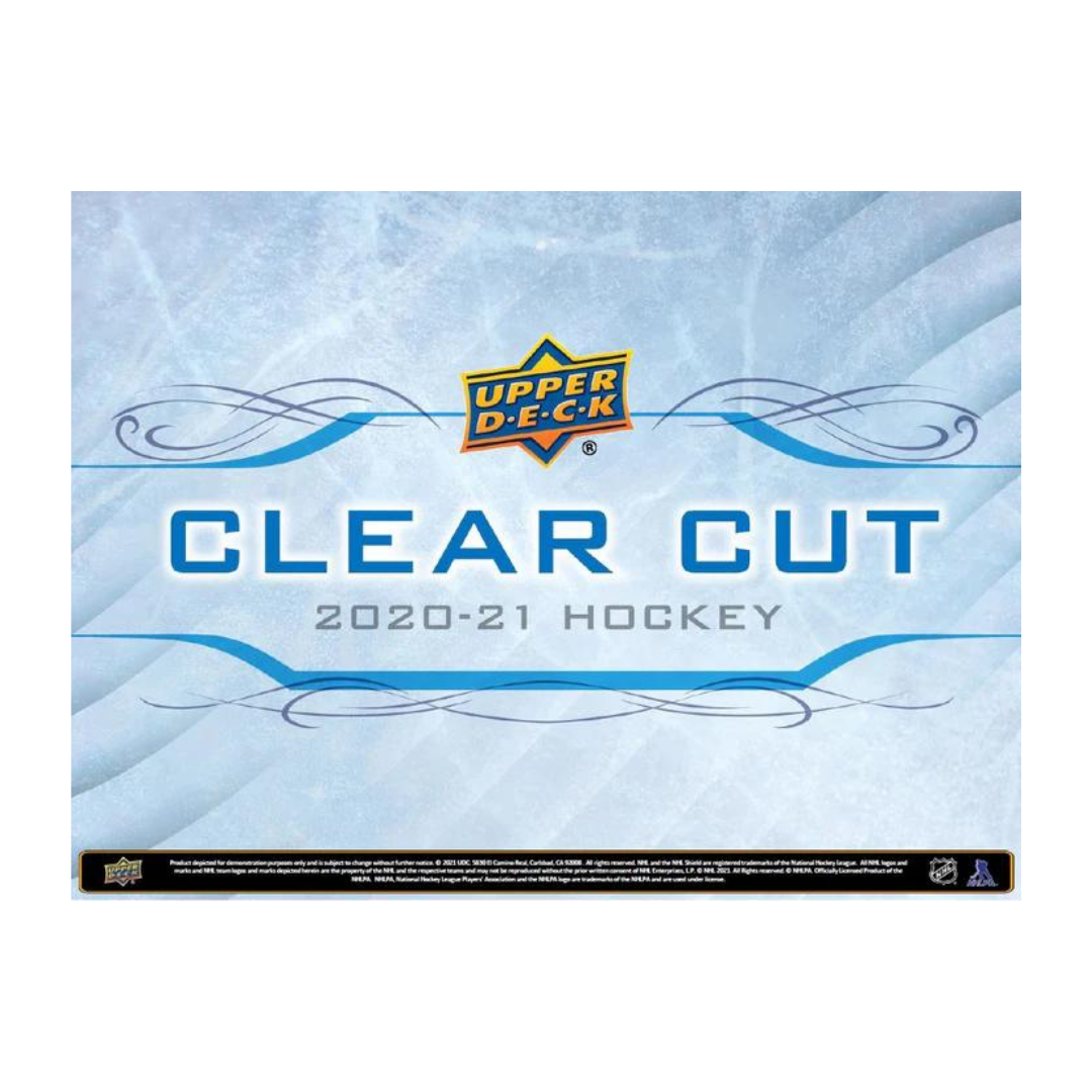 2020-21 UPPER DECK CLEAR CUT HOCKEY HOBBY BOX