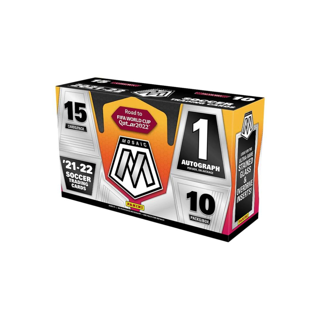 2021-22 Panini Mosaic Road To Fifa World Cup Soccer Hobby Box