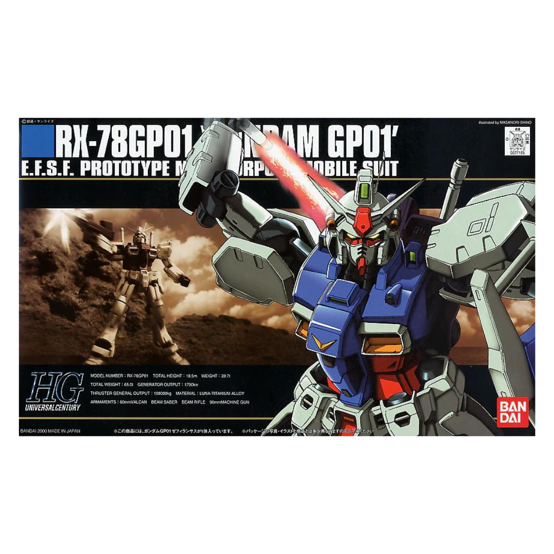 HGUC #13 GP01 Gundam 1/144
