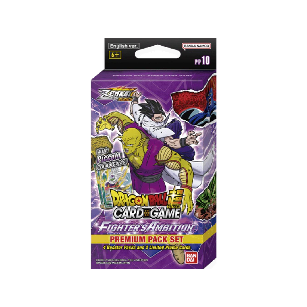 Dragon Ball Super - - Zenkai Series 2 - Fighter's Ambition Premium Pack Set