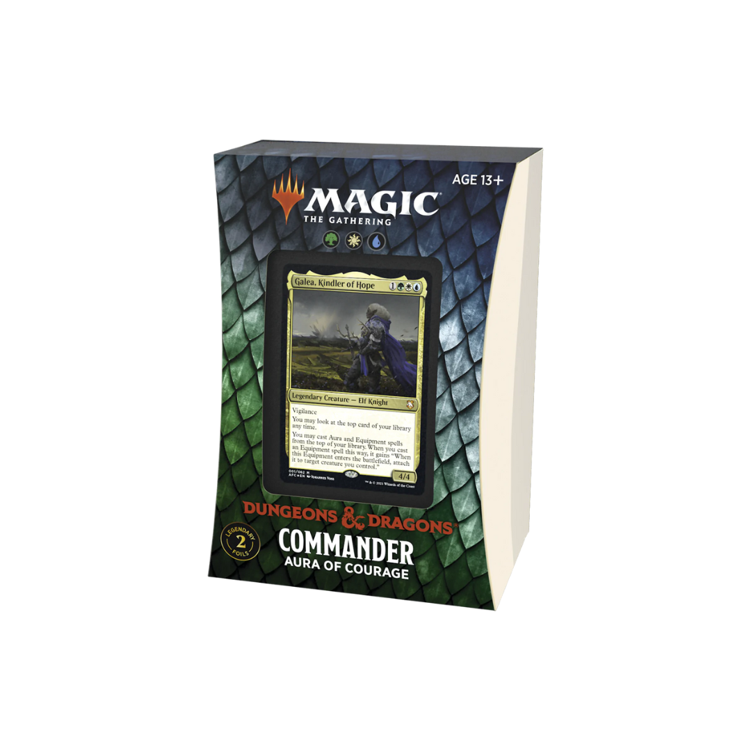 MTG - Dungeons & Dragons: Adventures in the Forgotten Realms - Commander Deck - Aura of Courage