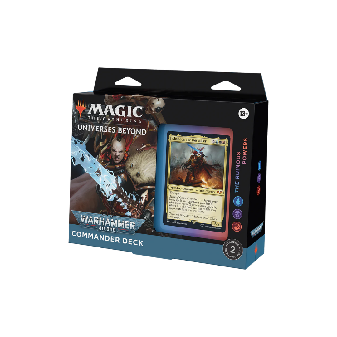 MTG - Warhammer 40,000 Commander Deck - The Ruinous Powers