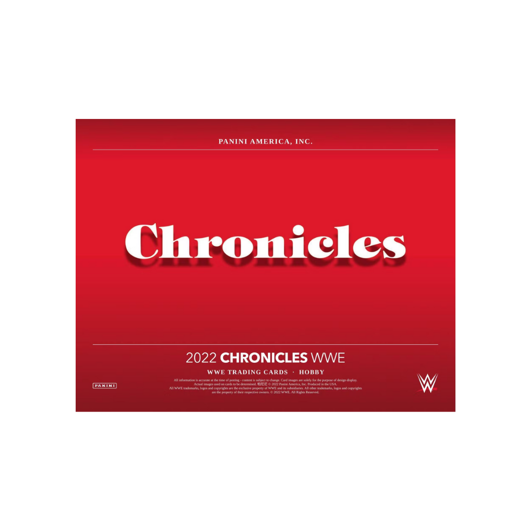 2022 Panini Chronicles WWE Sealed Hobby Box (Pre Order)