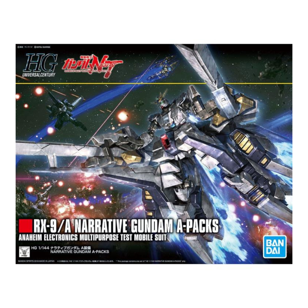 Mobile Suit Gundam Narrative HGUC #218 Narrative Gundam (A-Packs) 1/144 Scale Model Kit