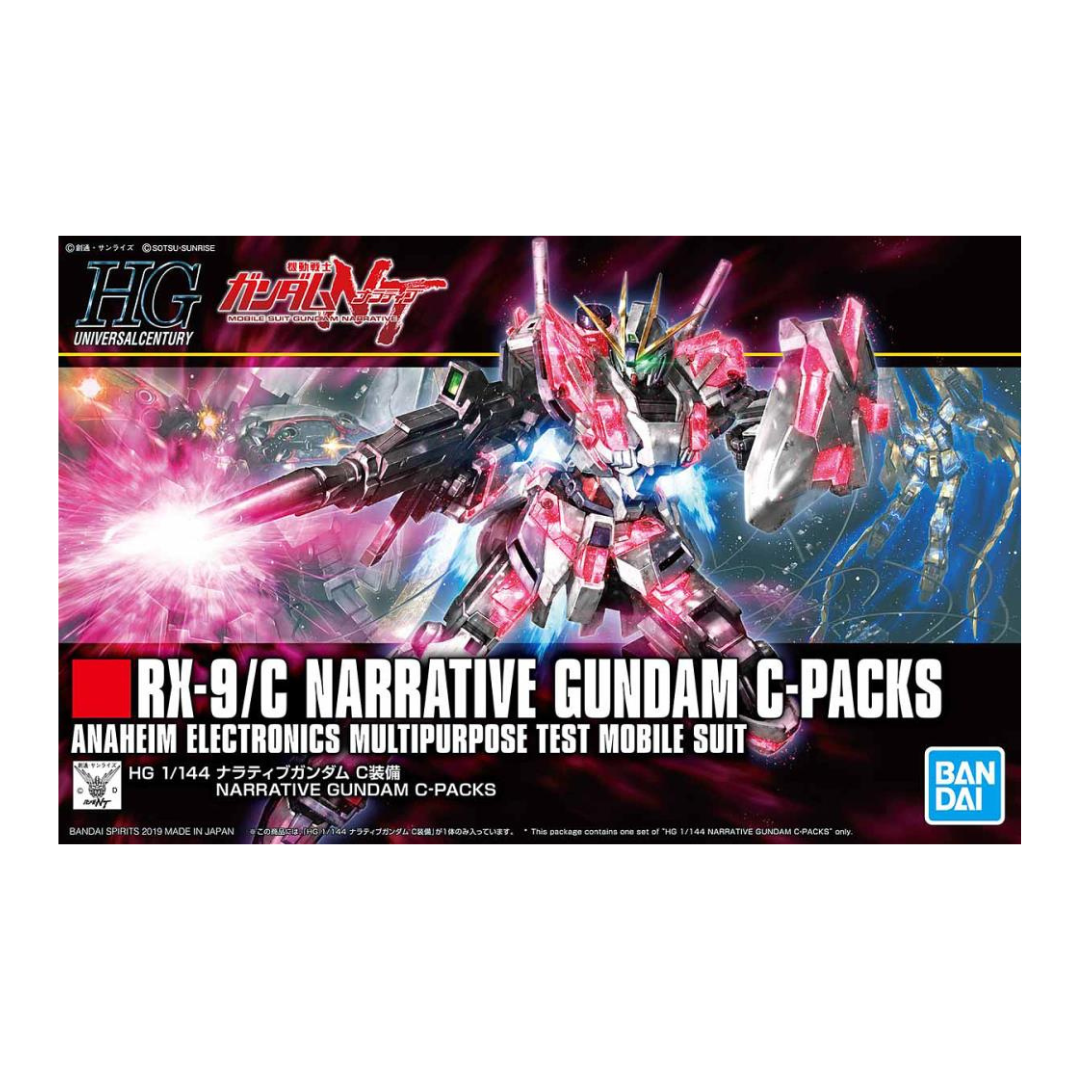 Mobile Suit Gundam Narrative HGUC Narrative Gundam (C-Packs) 1/144 Scale Model Kit