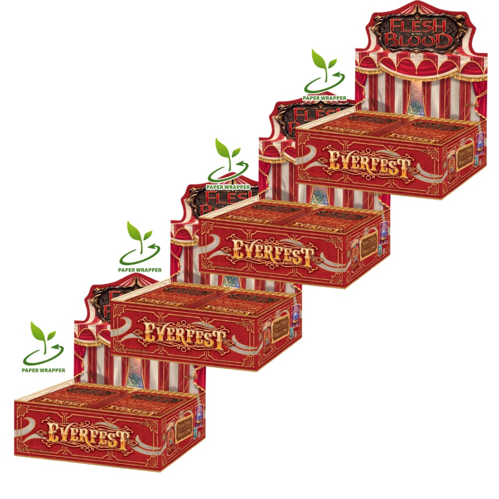 Flesh And Blood 1st Edition Everfest Booster Box Case