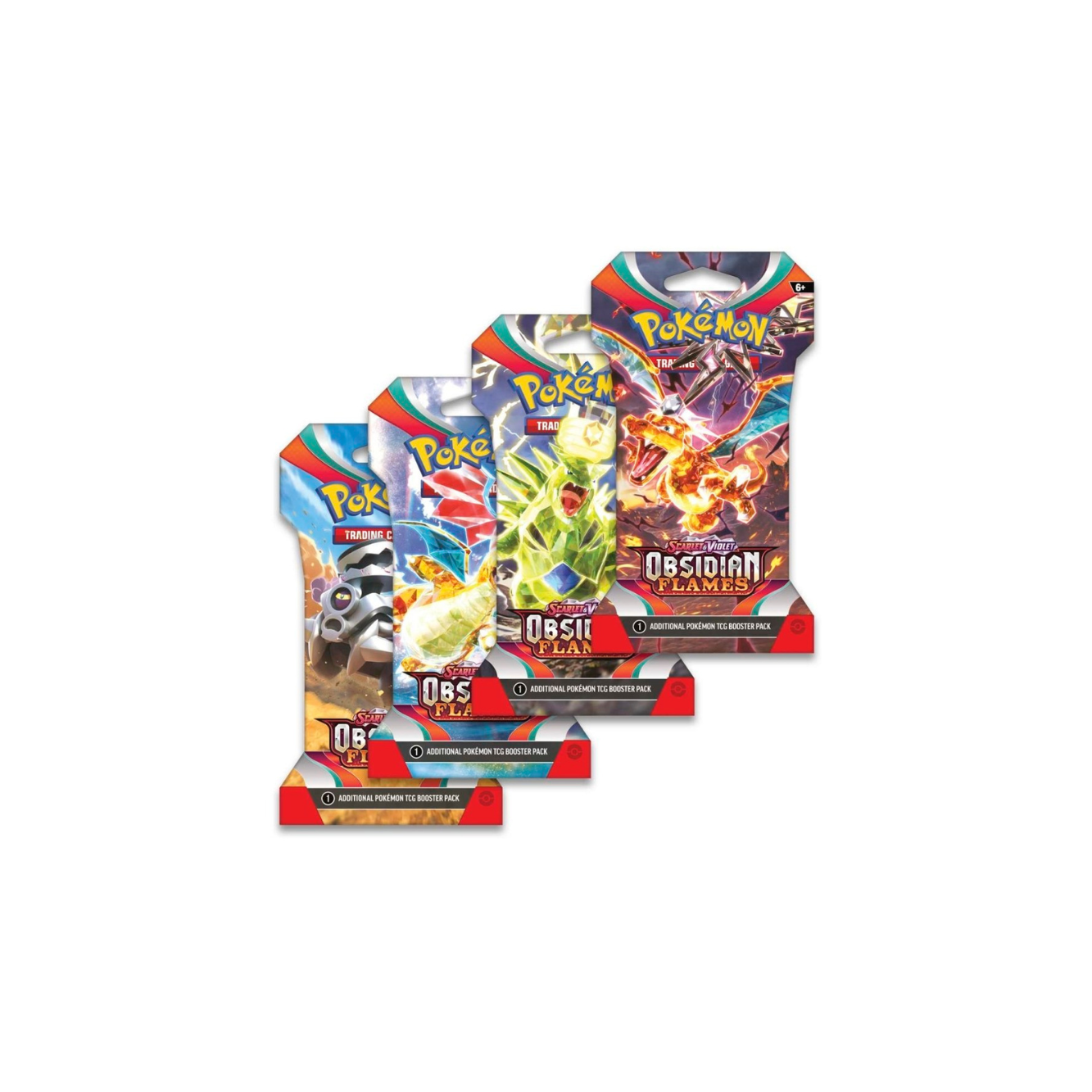 Pokemon TCG: Scarlet & Violet Obsidian Flames Sleeved Booster