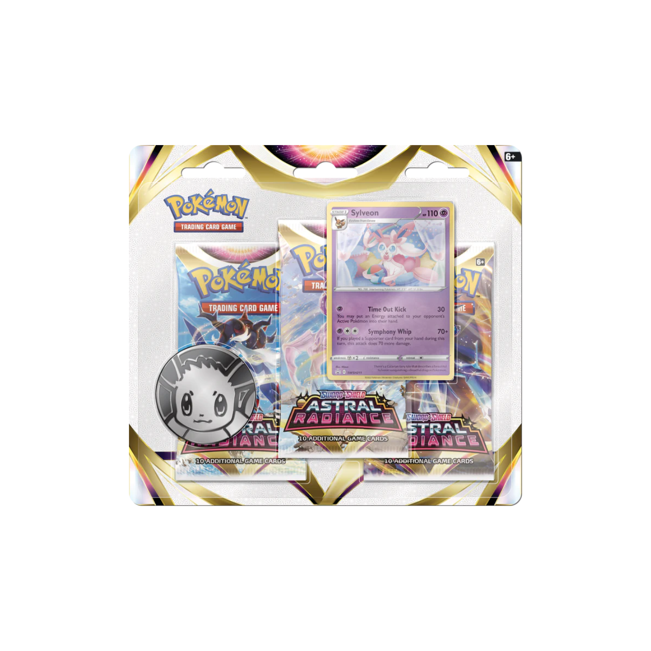Pokemon - Astral Radiance - 3 Pack Blister - Sylveon