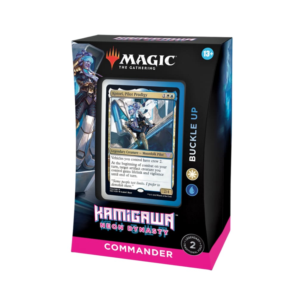 MTG - KAMIGAWA: NEON DYNASTY - COMMANDER DECK - BUCKLE UP