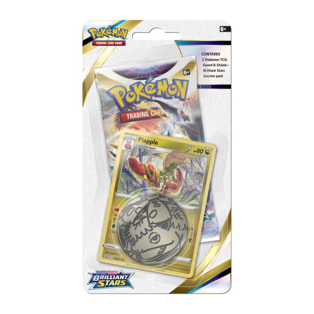 Pokemon SWSH Brilliant Stars Checklane Blister - Flapple